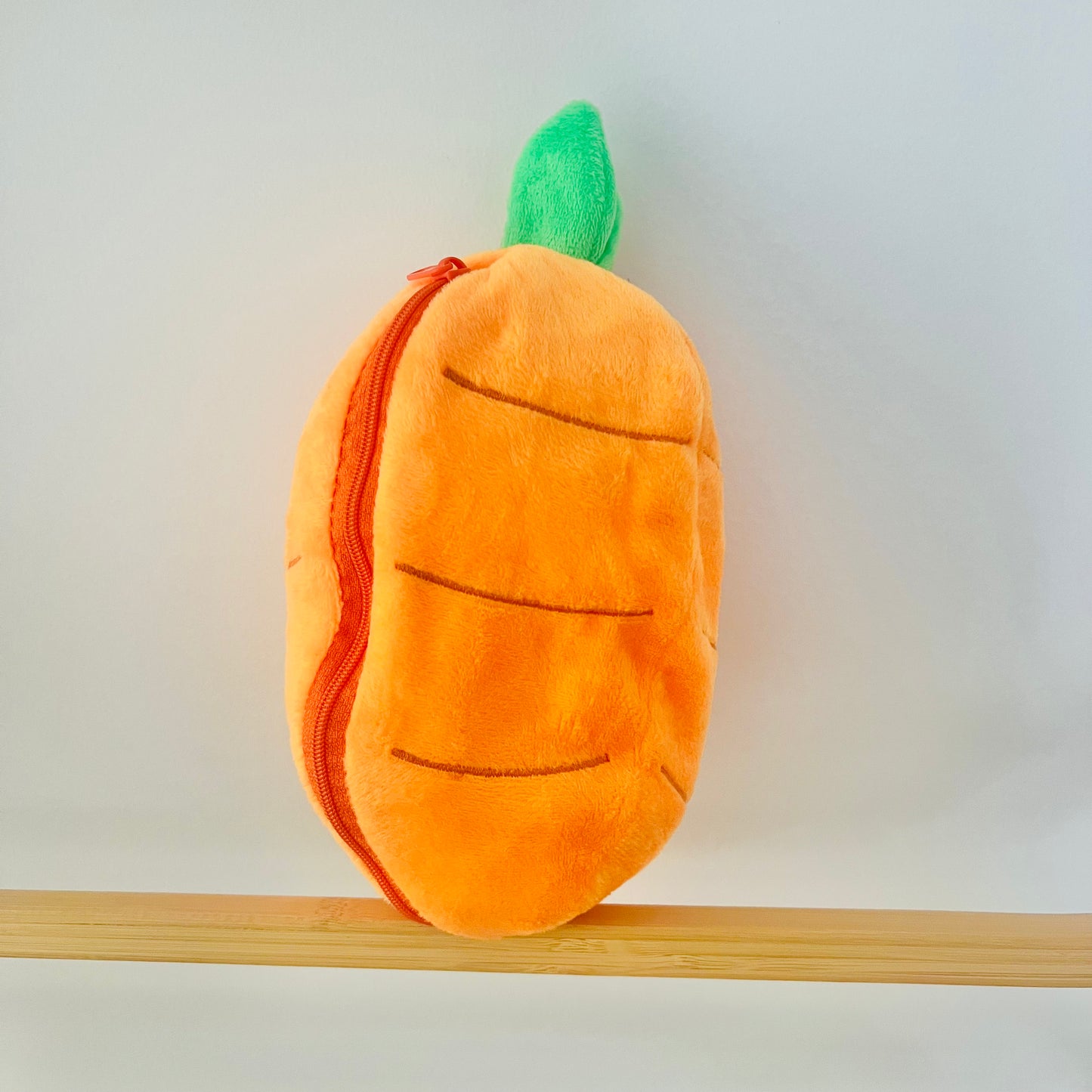 Personalised Carrot Plush Bunny Pouch